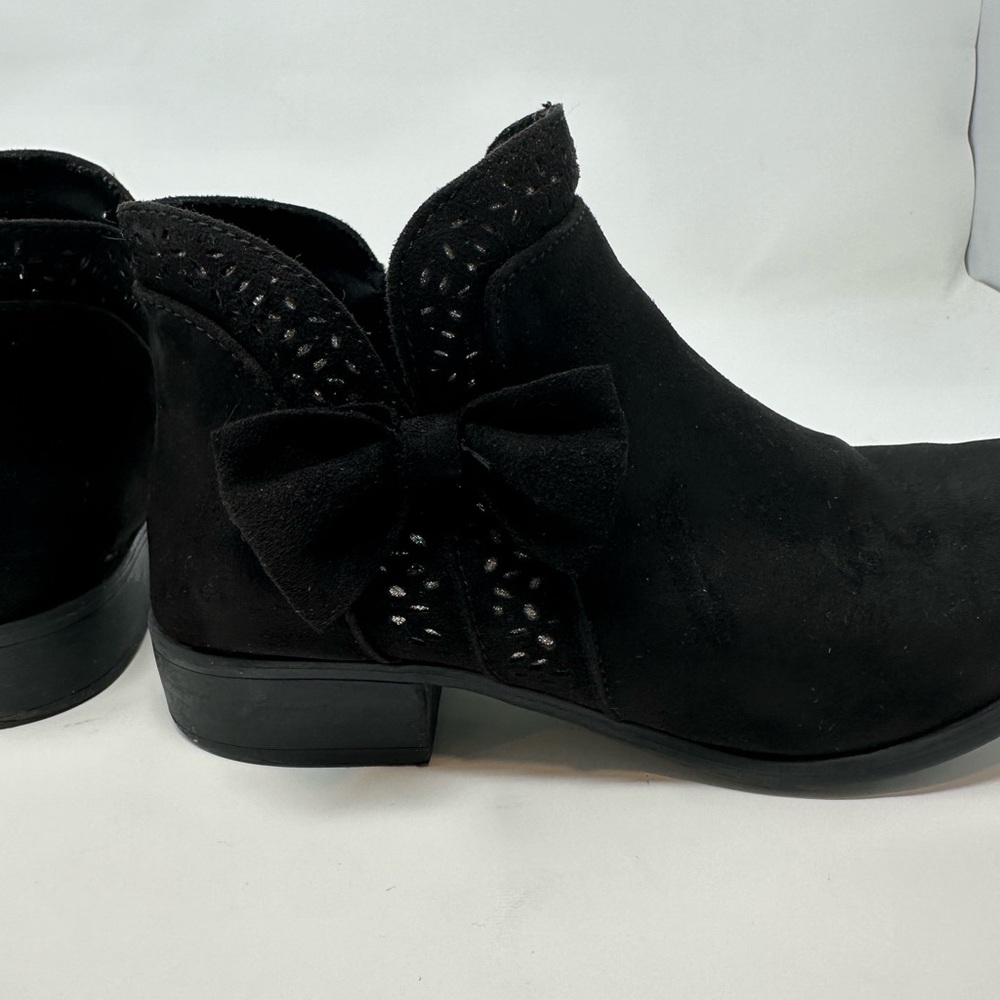 Girls 3 Black Ankle Boots